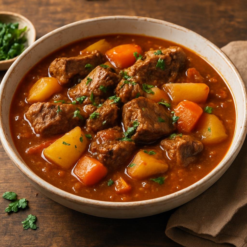 Entree: Portugal – Alentejo – Ensopado de borrego (Alentejo lamb stew) recipe