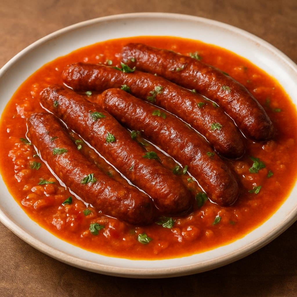 Entree: Algeria – Algiers & North Coast – مرقاز ➤ Merguez (Spicy lamb sausage) recipe