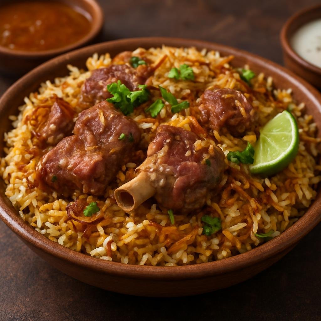 Entree: Bangladesh – Bangladeshi Street Food – কাচ্চি বিরিয়ানি ➤ Kacchi Biryani (Raw-style Biryani) recipe