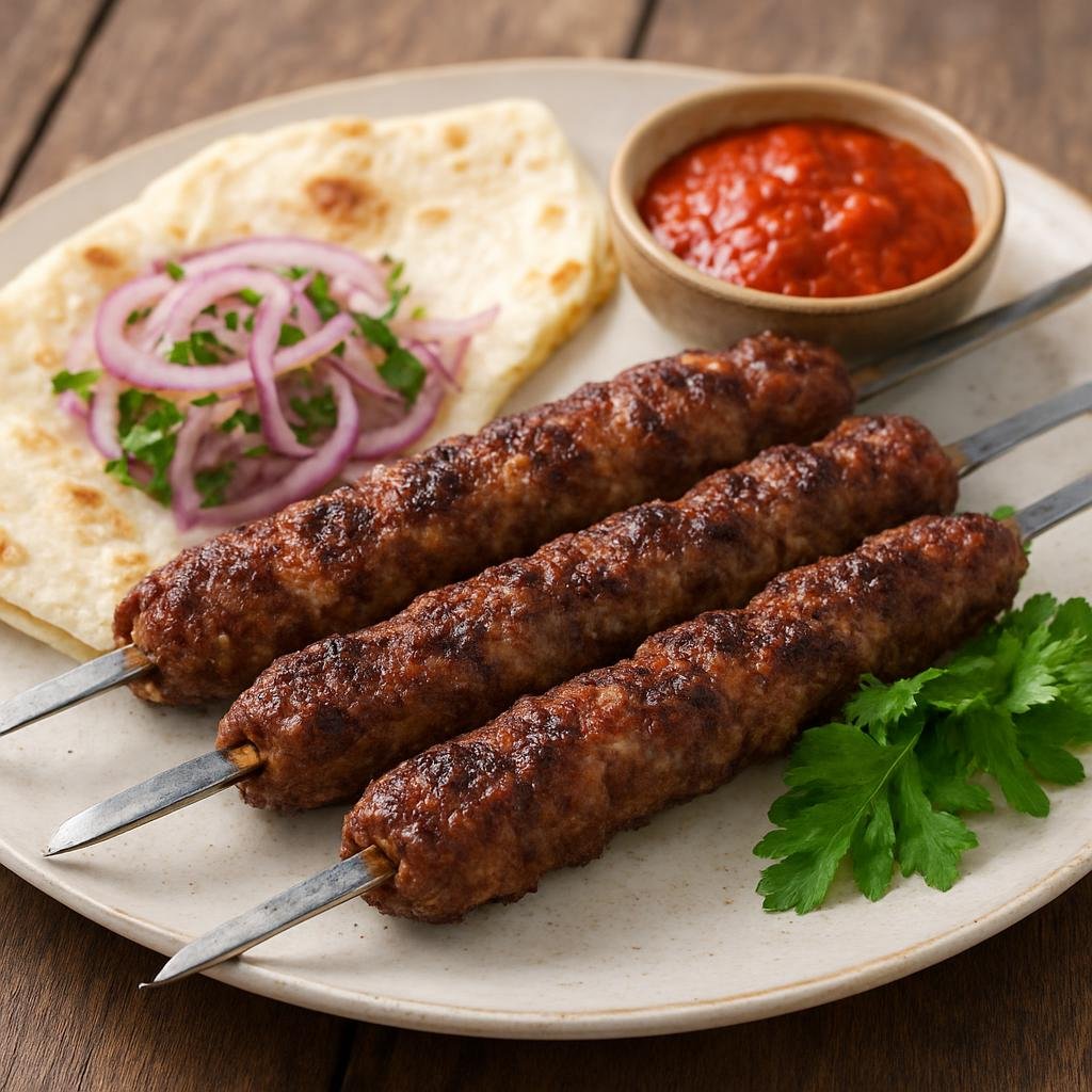 Entree: Azerbaijan – Azeri Northwest – Lülə kababı (Skewered minced lamb) recipe
