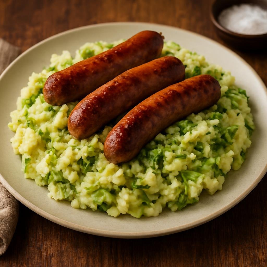 Entree: Ireland – Cork & Munster – Cál ceannann (Cabbage and mashed potatoes) recipe