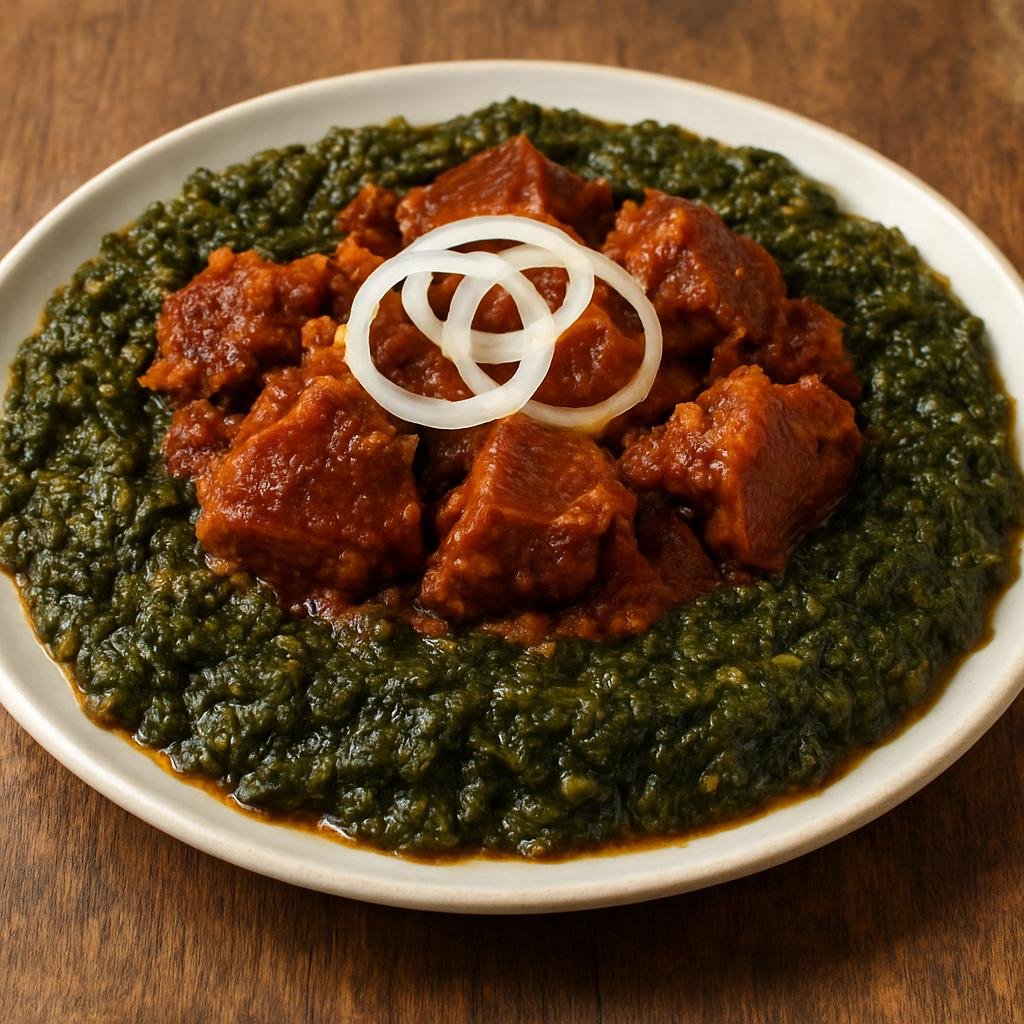 Entree: Central African Republic – Central Culinary Region – Ngoundja (Smoked catfish peanut stew with okra) recipe