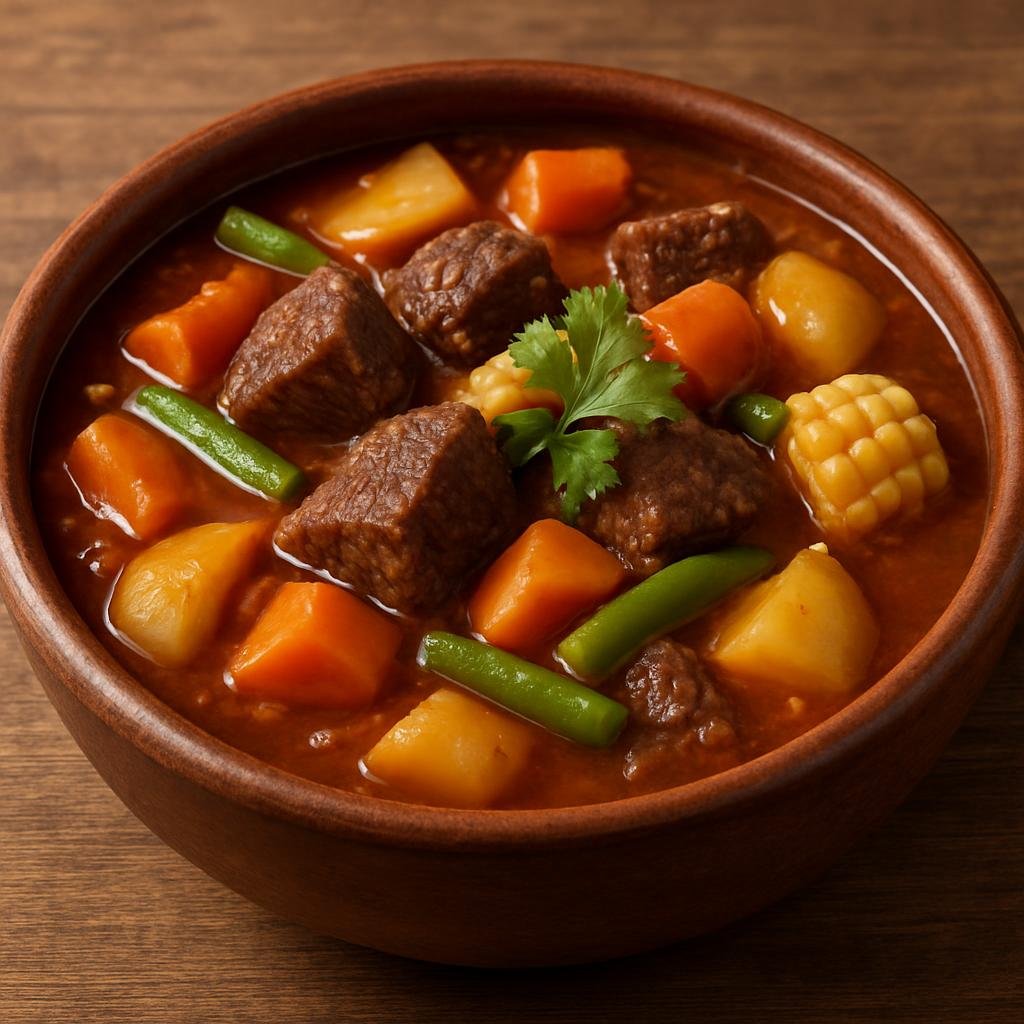 Entree: Costa Rica – Central Culinary Region – Olla de carne (Beef and vegetable stew) recipe