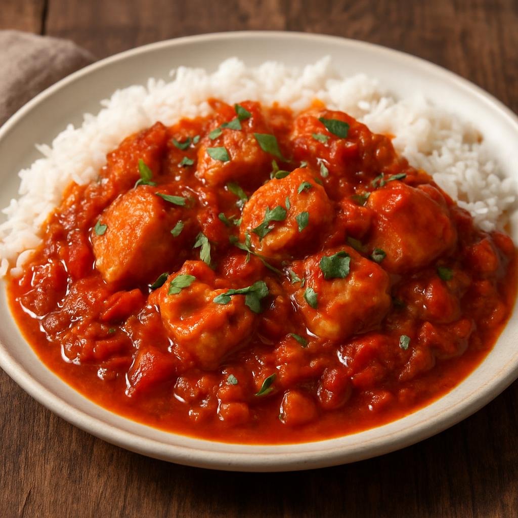 Entree: Mauritius – National Cuisine – Rougaille (Creole tomato and sausage stew) recipe