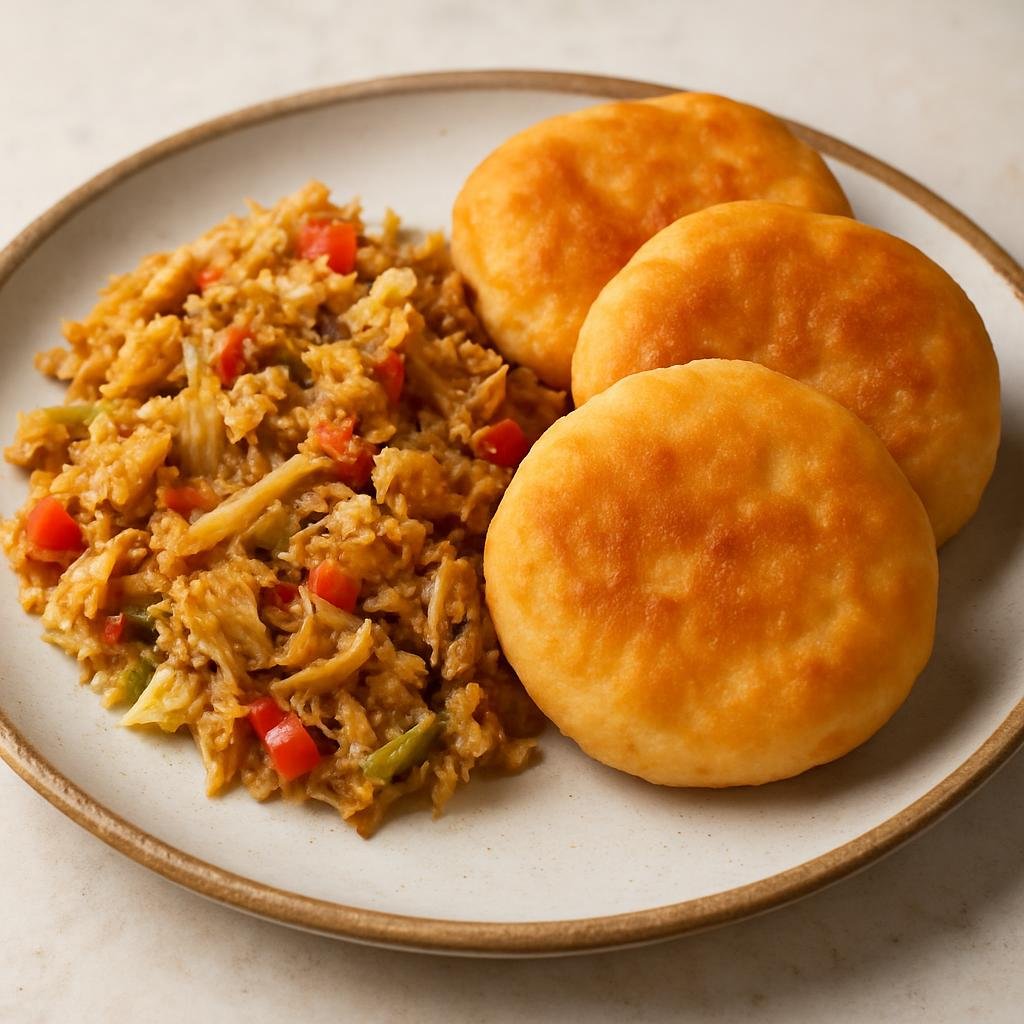 Entree: Sint Maarten (Dutch part) – National Cuisine – Saltfish and Johnny Cakes recipe
