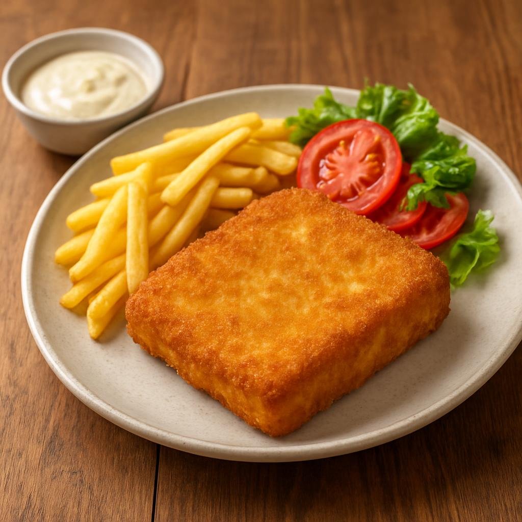 Entree: Slovakia – National Cuisine – Vyprážaný syr (Fried cheese) recipe