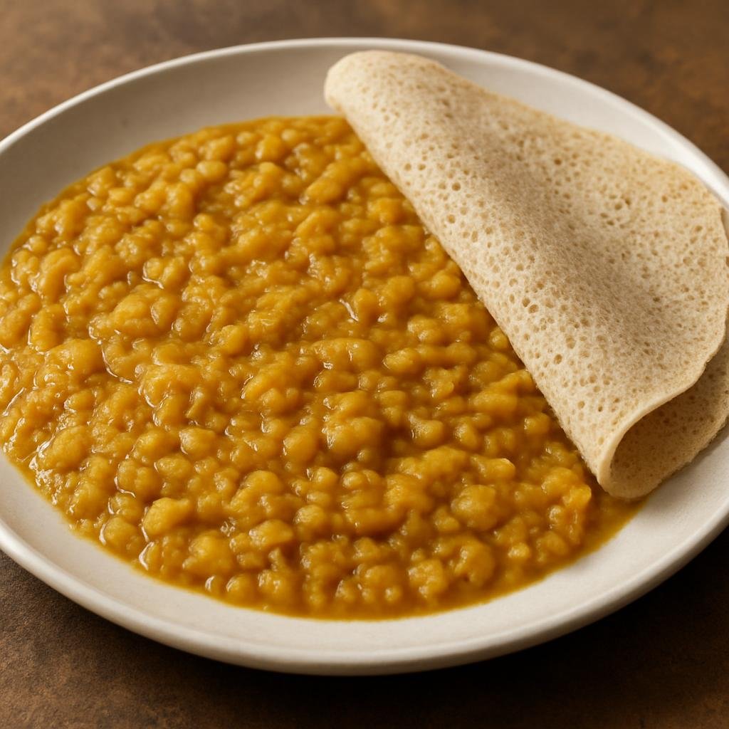 Entree: Eritrea – Central Culinary Region – አሊቻ ብርሰን Alicha Birsen (Mild lentil stew) recipe