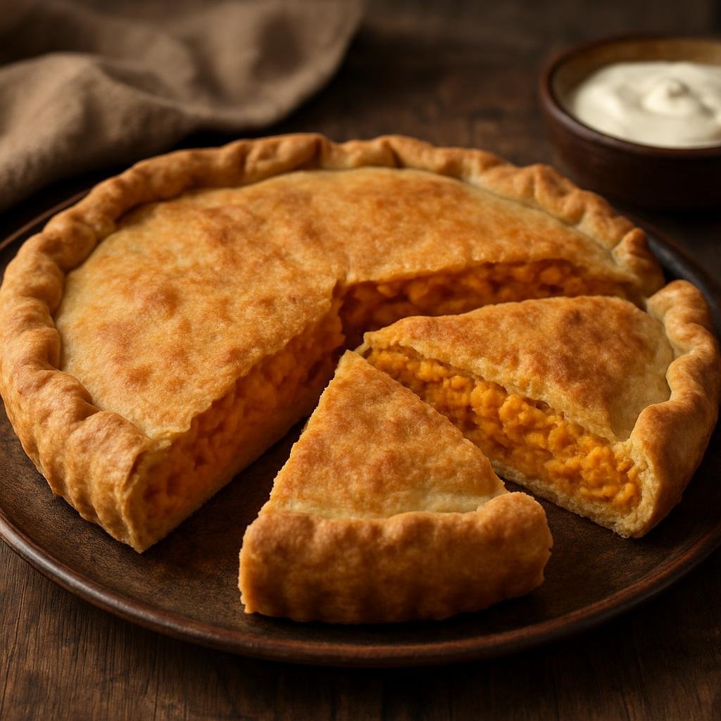 Entree: Latvia – sklandrausis (Carrot and potato tart) recipe