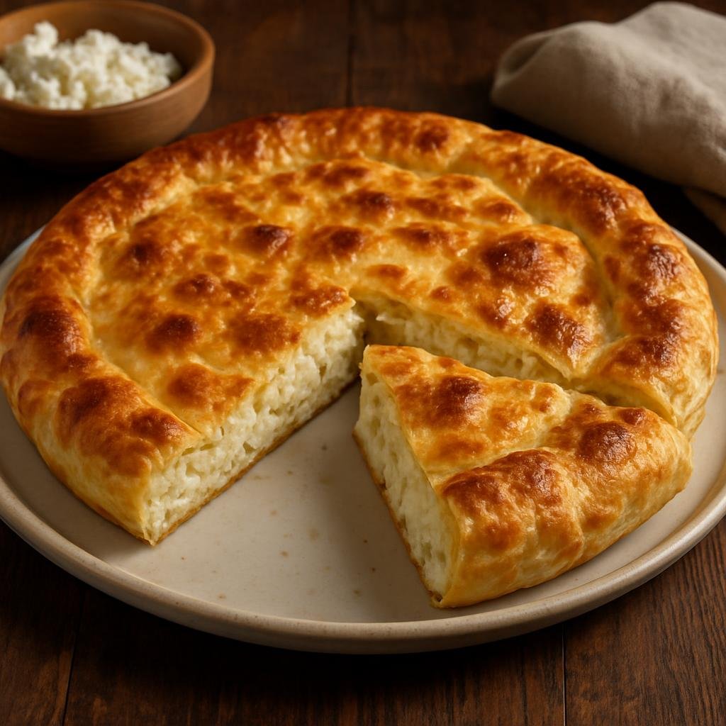 Entree: Moldova – Plăcintă cu Brânză (Cheese pie) recipe