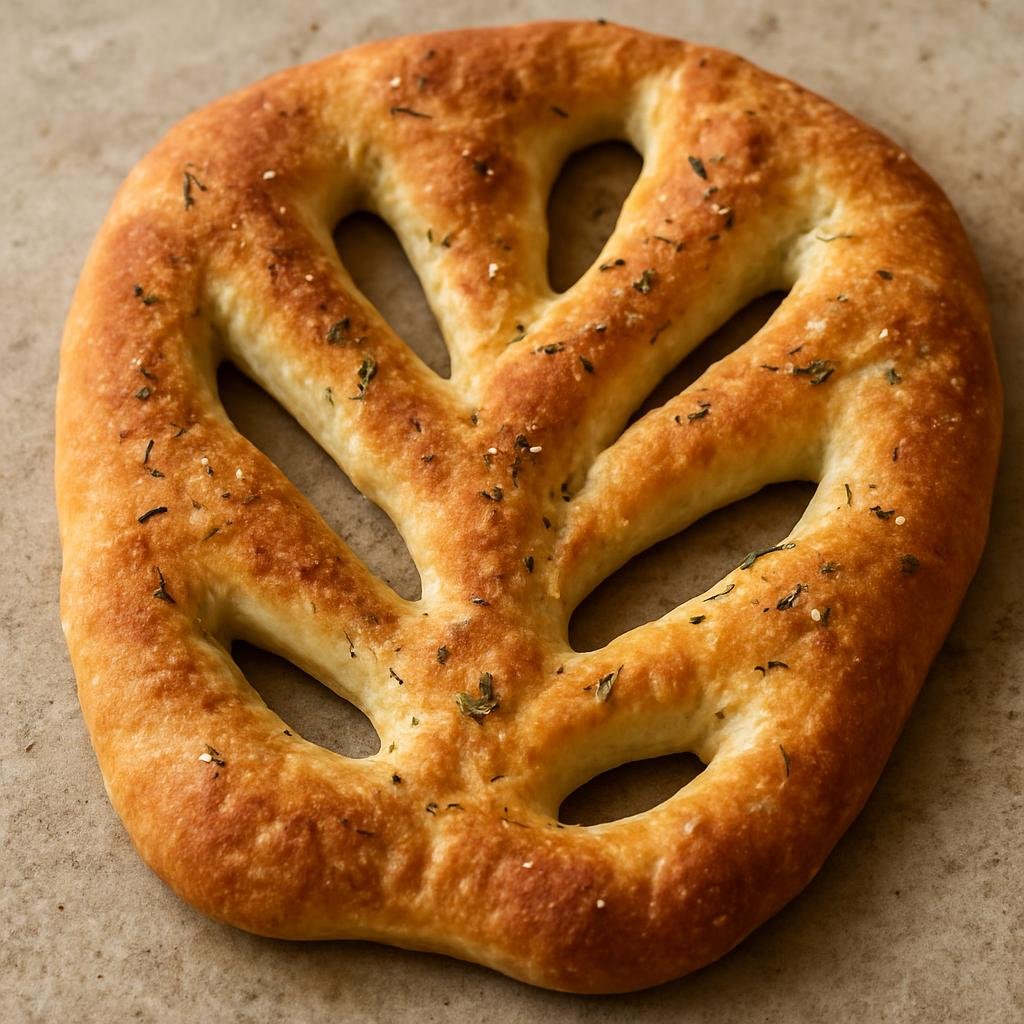 Entree: Monaco – Fougasse (Provençal flatbread) recipe