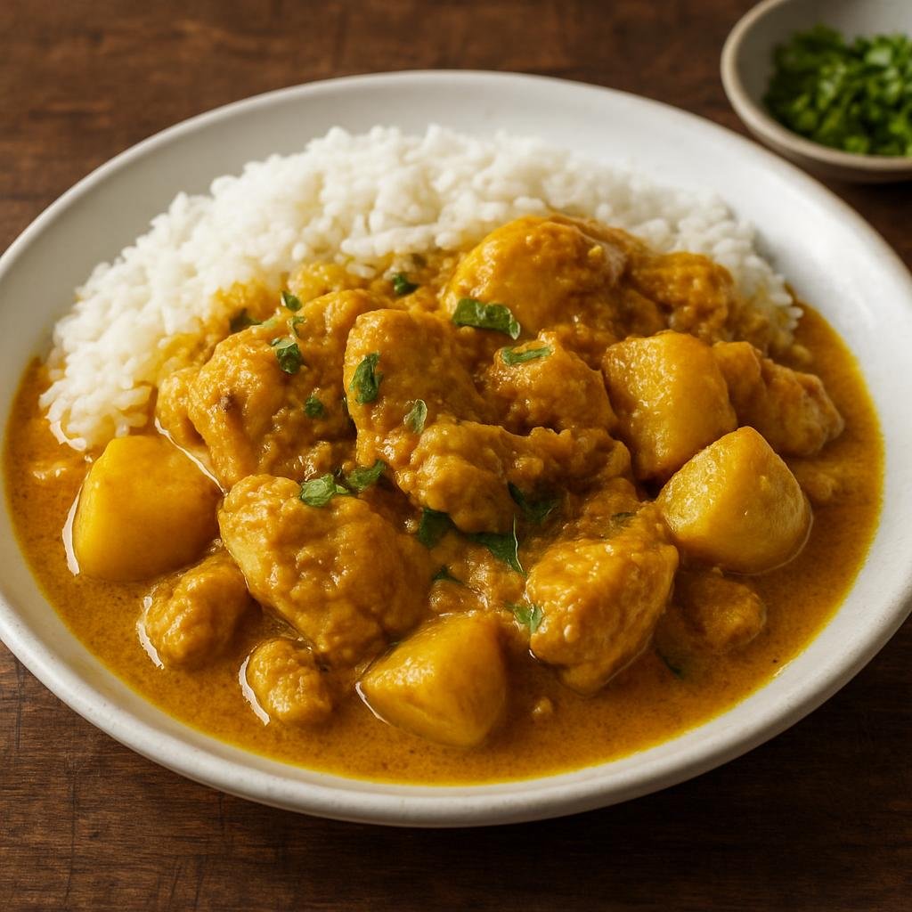 Entree: Nauru – Nauruan Chicken Curry recipe