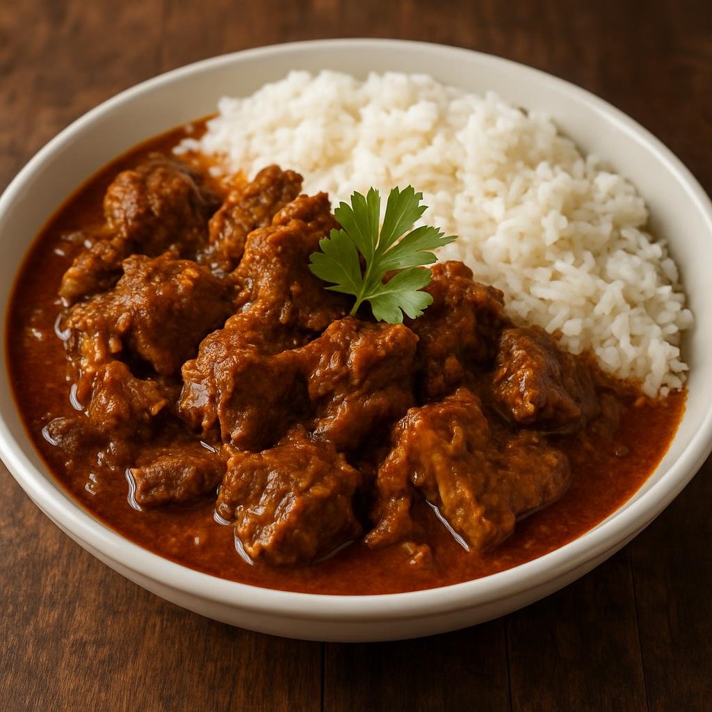 Entree: Réunion – Cabri Massalé (Goat curry) recipe