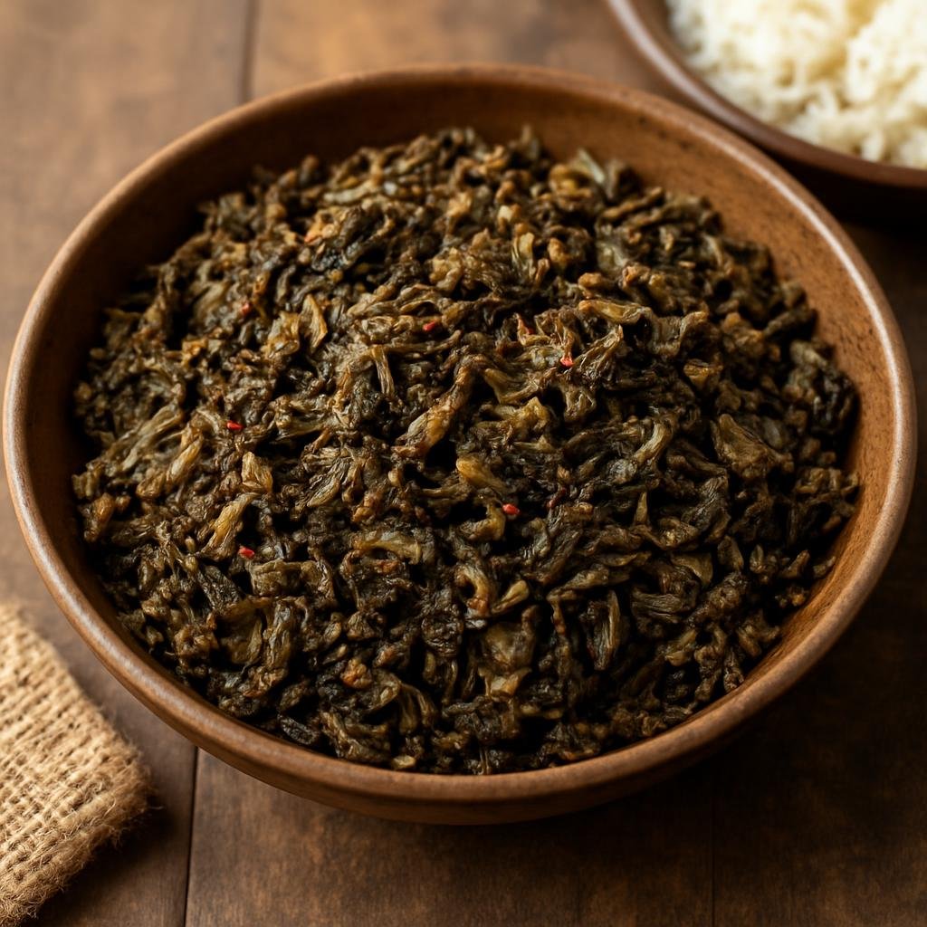 Entree: Nepal – Himalayan Nepal – गुन्द्रुक ➤ gundruk (Fermented leafy greens) recipe