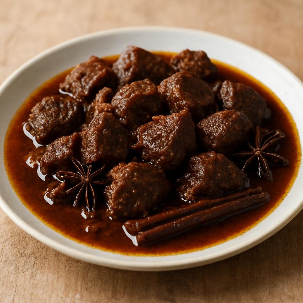 Entree: Netherlands – Dutch Indonesian Rijsttafel – Daging Smoor (braised spiced beef) recipe