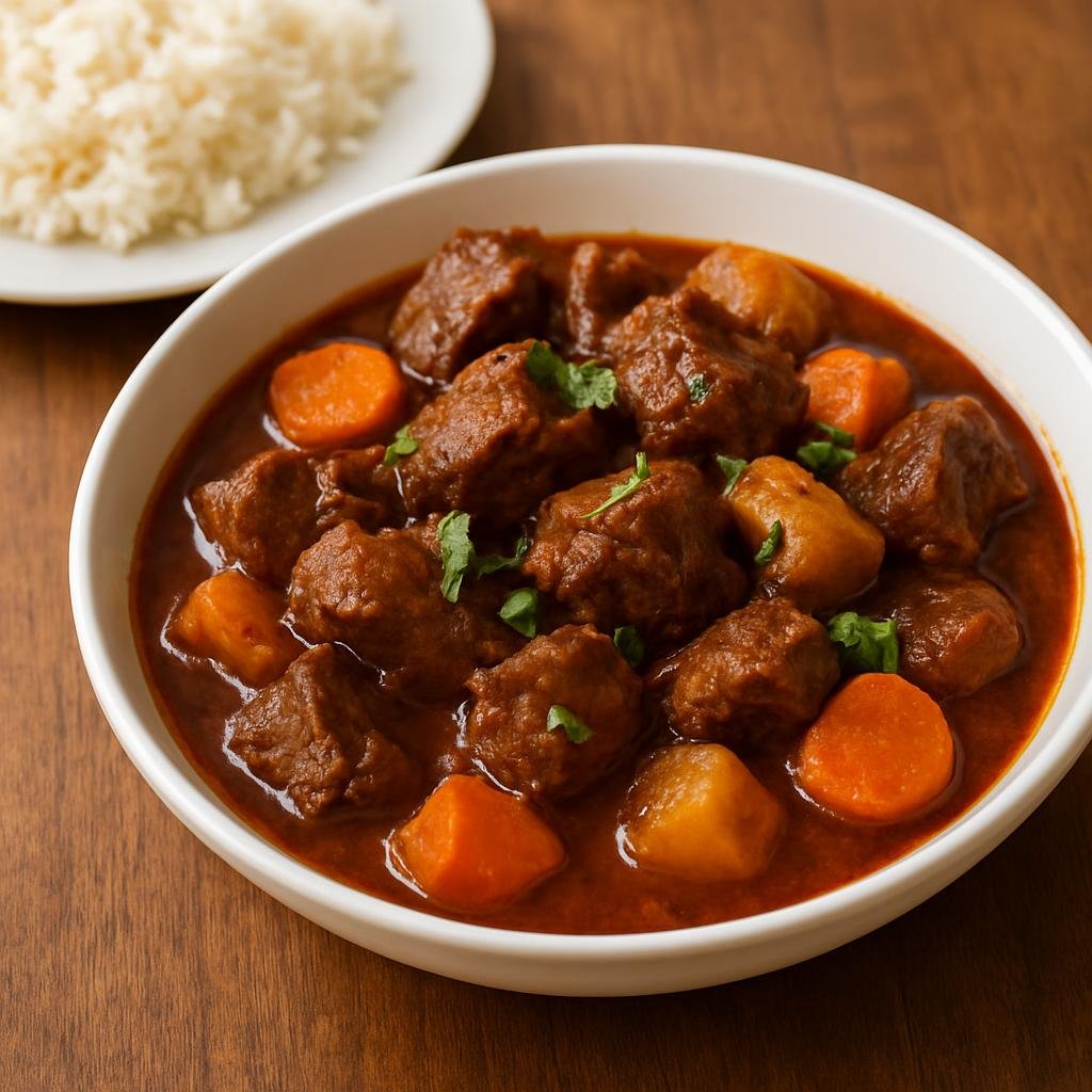 Entree: Dominican Republic – Central Culinary Region – Chivo Guisado (Stewed Goat) recipe