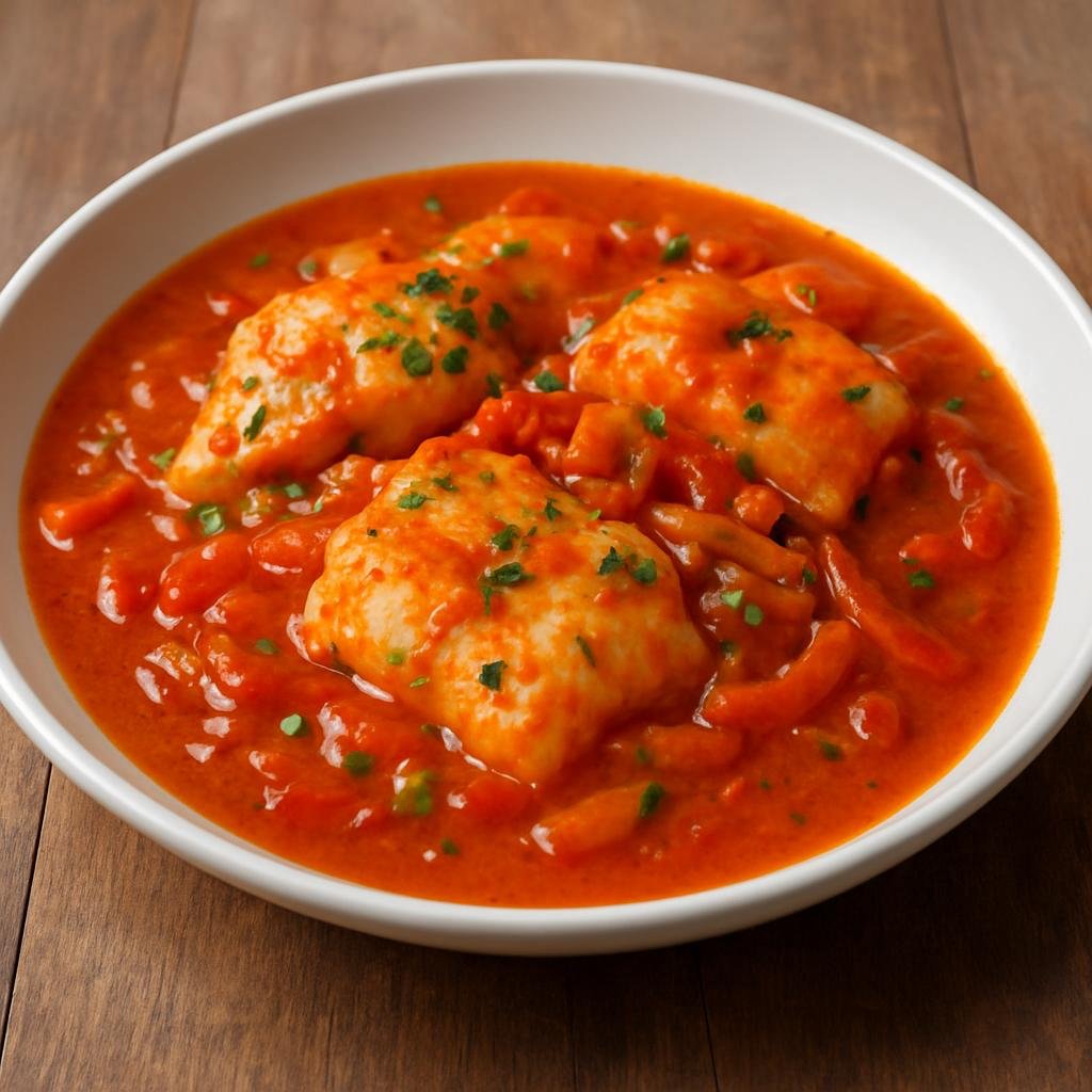 Entree: French Guiana – Central Culinary Region – Pimentade de Poisson (Fish in spicy pepper sauce) recipe