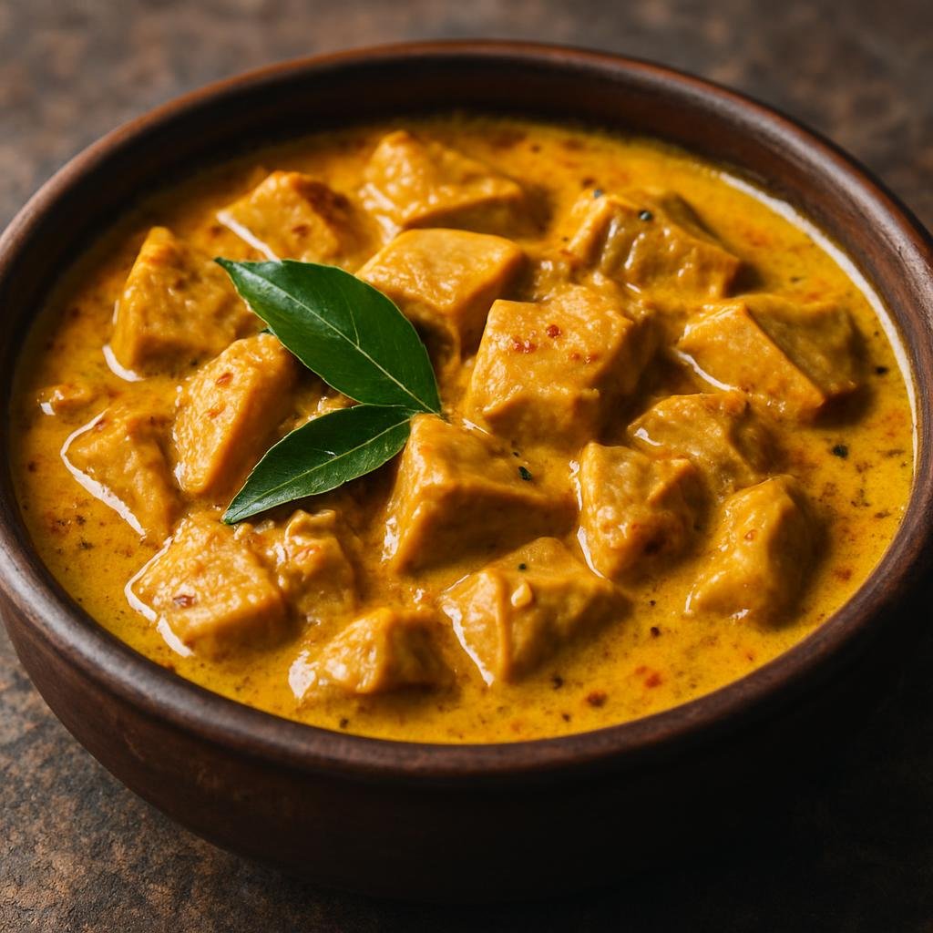 Entree: Sri Lanka – Colombo & Western Sri Lanka – Polos Curry (Young jackfruit curry simmered in coconut milk and Sri Lankan spices) recipe