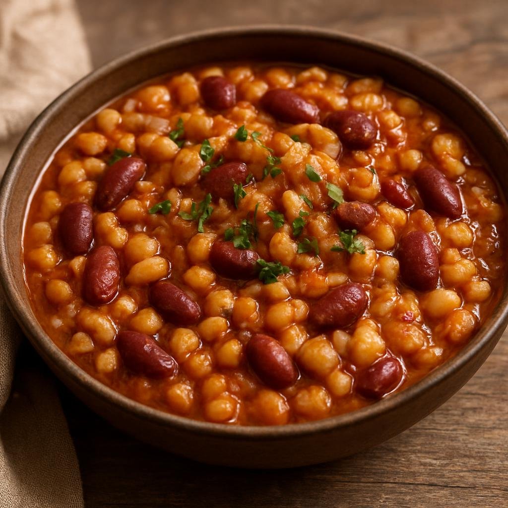 Entree: Botswana – Central Culinary Region – Dikgobe (Samp and bean stew) recipe