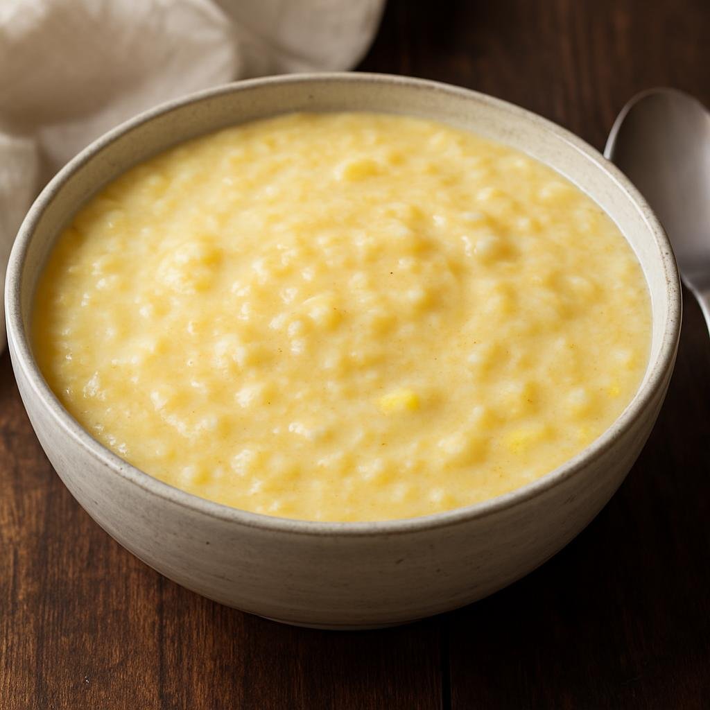 Entree: Benin – Akpan (Fermented corn pudding similar to a tangy corn yogurt served chilled) recipe