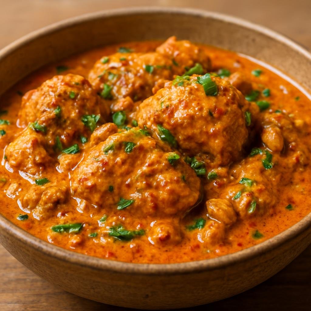 Entree: Macau – Galinha à Africana (Macanese spicy braised chicken in a creamy coconut-peanut and chili sauce) recipe