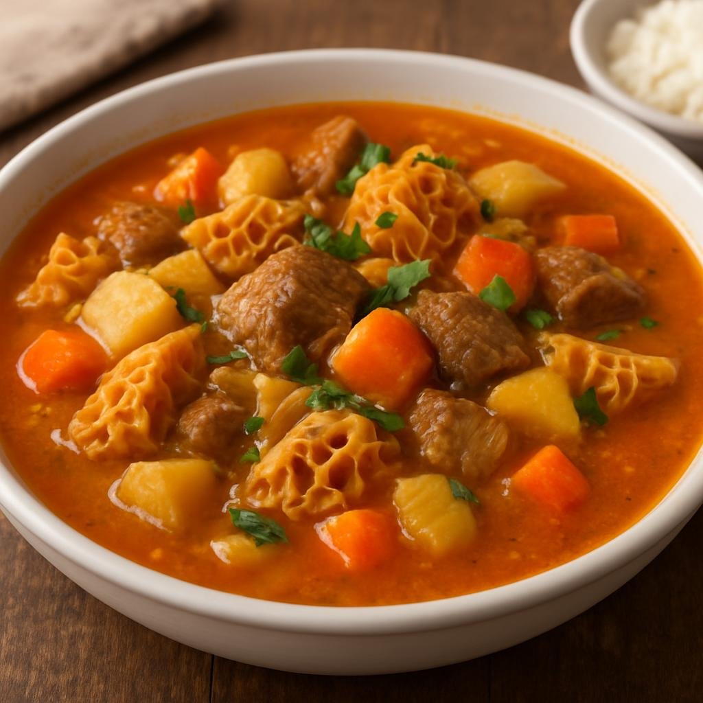 Entree: Honduras – National Cuisine – Sopa de Mondongo (Hearty beef tripe and root-vegetable soup) recipe