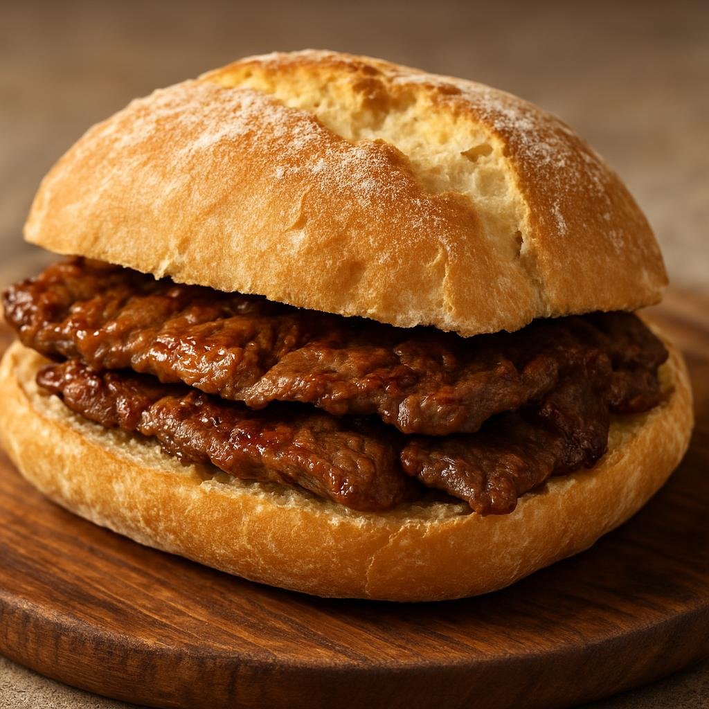 Entree: Mozambique – National Cuisine – Prego no Pão (Garlic-and-piri-piri marinated thin steak tucked into crusty Portuguese bread) recipe