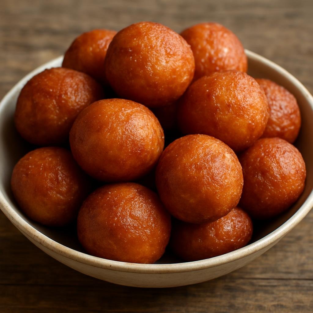 Entree: Benin – Yovo Doko (Sweet deep-fried dough balls popular as street food in Benin) recipe