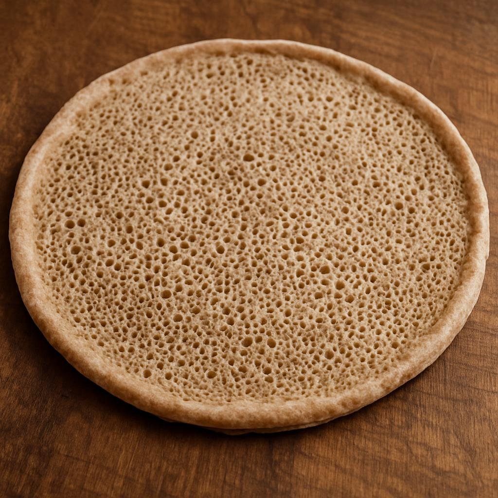 Entree: Chad – Central Culinary Region – كسرة ➤ Kisra (Thin fermented sorghum flatbread used as a staple accompaniment for stews and sauces) recipe