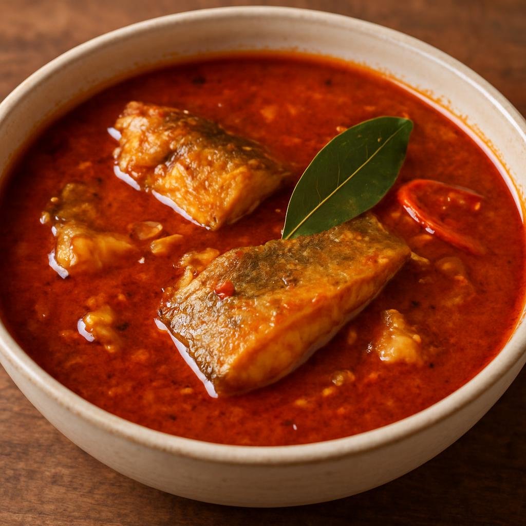 Entree: Hungary – Budapest & Central Hungary – Halászlé (Spicy Hungarian freshwater fish soup seasoned with paprika) recipe