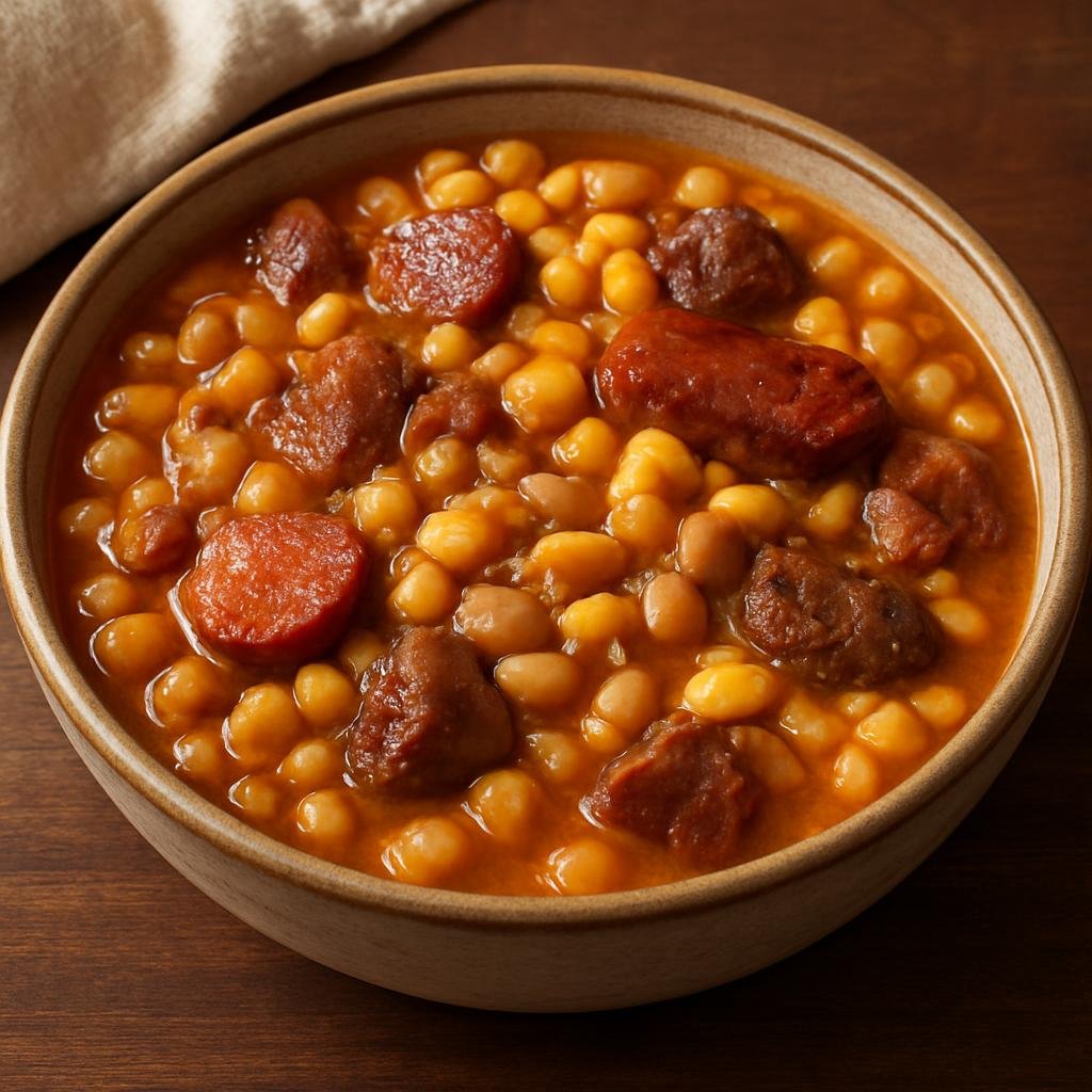 Entree: Angola – Cachupa (Hearty hominy and bean one-pot stew) recipe