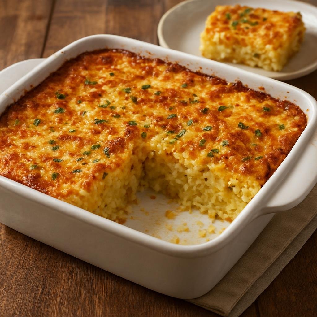 Entree: Bonaire, Sint Eustatius and Saba – Central Culinary Region – Bolo di Batata (Savory baked potato cake made with grated potatoes, eggs, cheese, and island seasonings) recipe