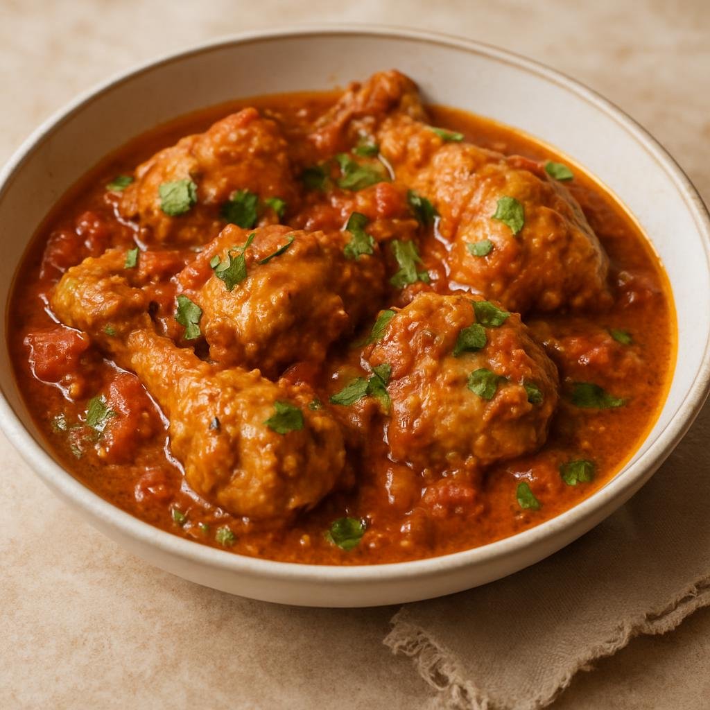 Entree: Comoros – Central Culinary Region – Kuku Paka (Coconut-based spiced chicken curry with tomato and coastal flavors) recipe