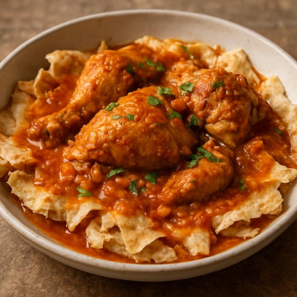 Entree: Iraq – Basra & South – تشريب دجاج ➤ Tashreeb Dajaj (Iraqi chicken stew poured over torn flatbread so it soaks up a spiced broth) recipe