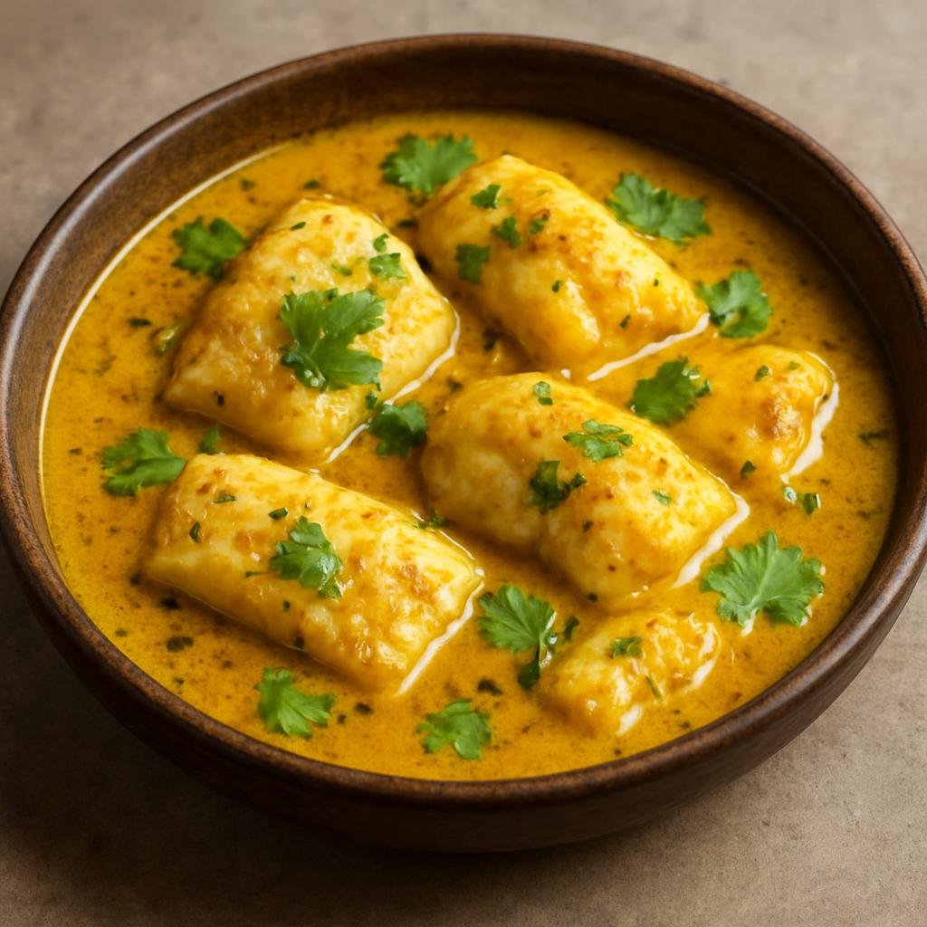 Entree: Antarctica – National Cuisine – Icefish Curry (A mild coconut-based curry made with delicate Antarctic icefish fillets and aromatic spices) recipe