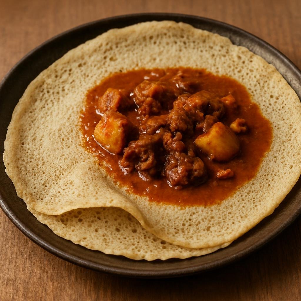 Entree: Chad – كسرة ➤ Kisra (Thin fermented sorghum flatbread eaten with stews or sauces) recipe