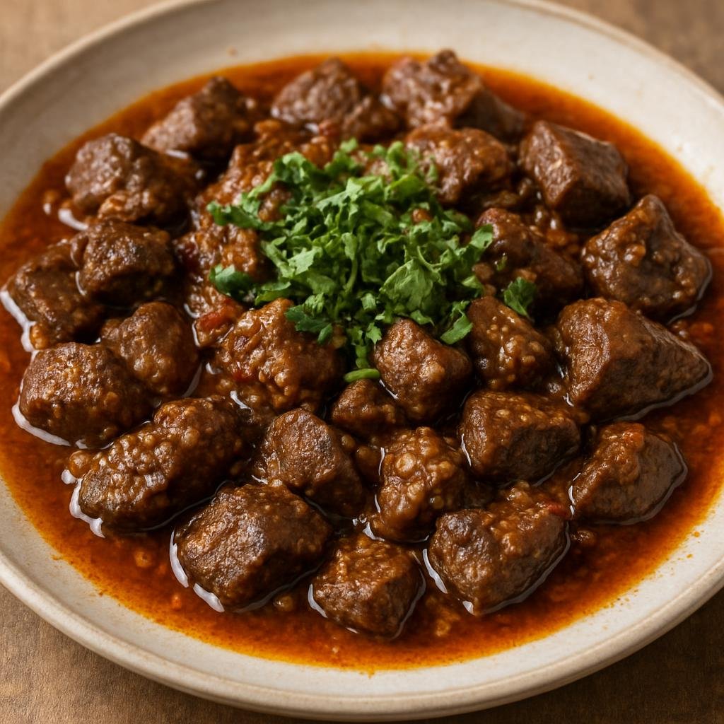 Entree: Egypt – Cairo & Delta – كبده اسكندراني ➤ Kebda Eskandarani (Alexandrian-style pan-seared spiced liver in a tangy garlic and vinegar sauce) recipe
