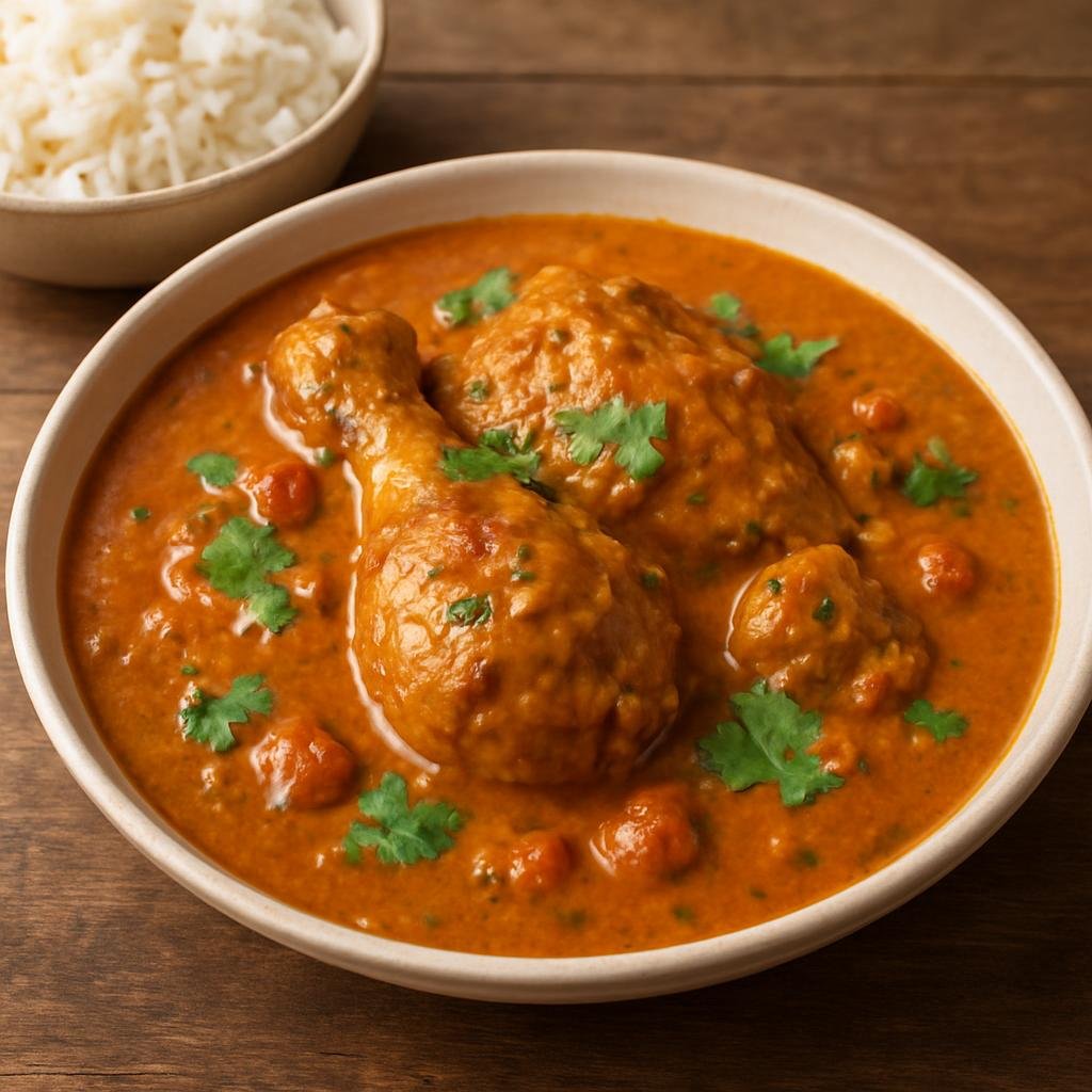 Entree: Gabon – Poulet Moambe (chicken in palm-nut sauce) recipe