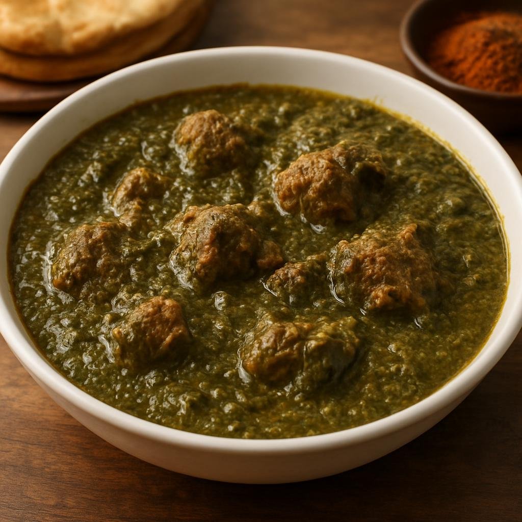 Entree: Nigeria – Fulani Pastoral – Miyan Kuka (Goat soup thickened with baobab) recipe