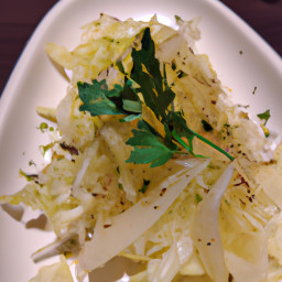 Side Dish: United States – Tangy Cabbage and Apple Slaw with Dill recipe