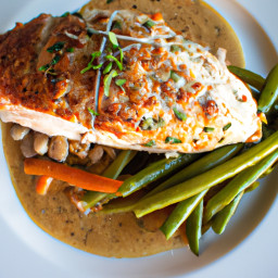 Entrée: United States – Chicken Breast Stuffed with Cheddar recipe
