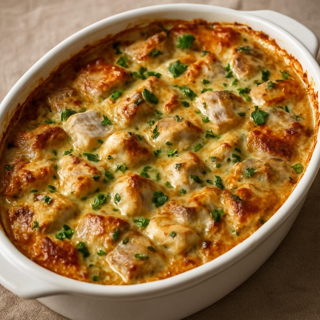 Entree: Pitcairn – Northern Culinary Region – Taro and Fish Casserole (Baked island casserole of taro and firm white fish in a coconut-herb sauce) recipe
