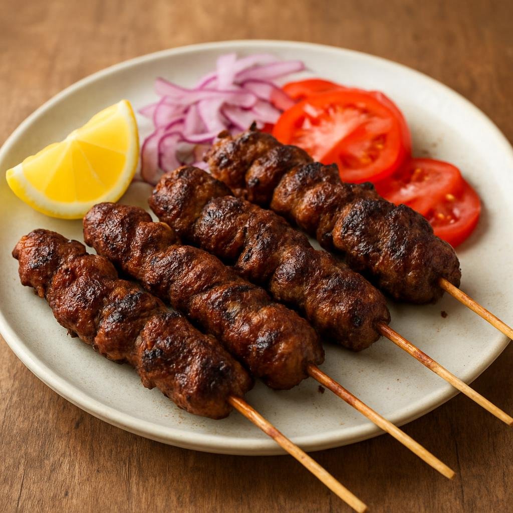 Entree: Tanzania – Northern Tanzania – Mshikaki (Charcoal-grilled marinated meat skewers popular in northern Tanzania) recipe