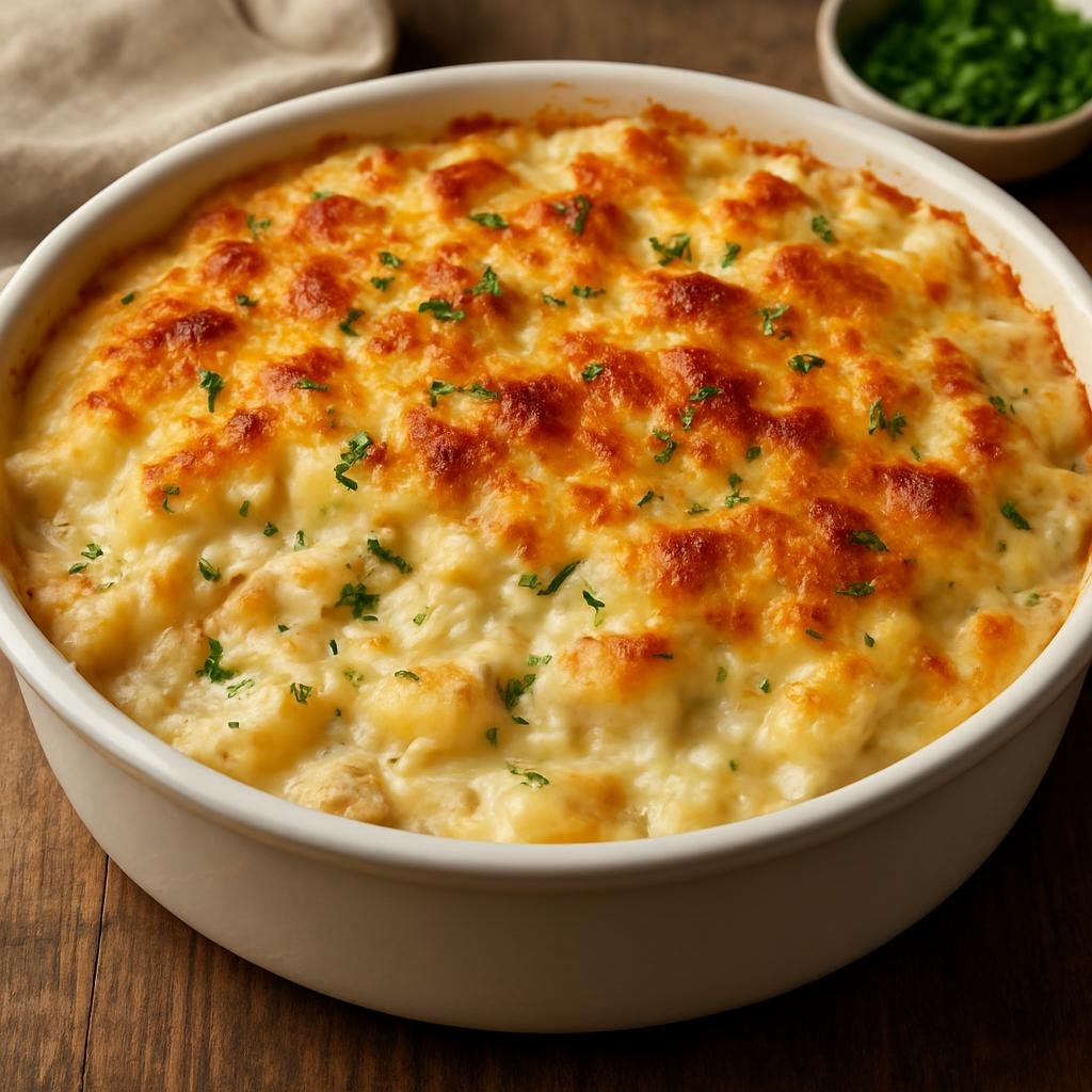 Entree: Cape Verde – Northern Culinary Region – Bacalhau com Natas (Creamy baked salt cod and potato casserole) recipe