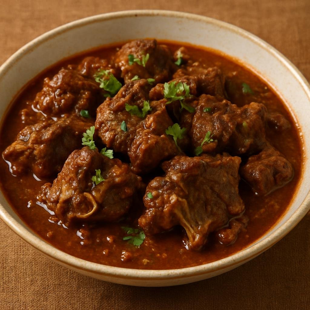 Entree: Martinique – Southern Culinary Region – Cabri Massalé (Goat stew seasoned with Creole massalé spice blend) recipe