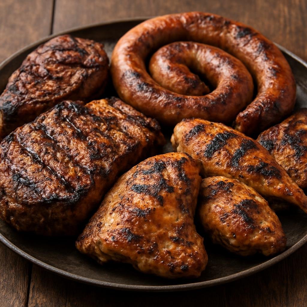 Entree: Eswatini – Southern Culinary Region – Braai (Southern African open-fire barbecue of seasoned and grilled meats) recipe