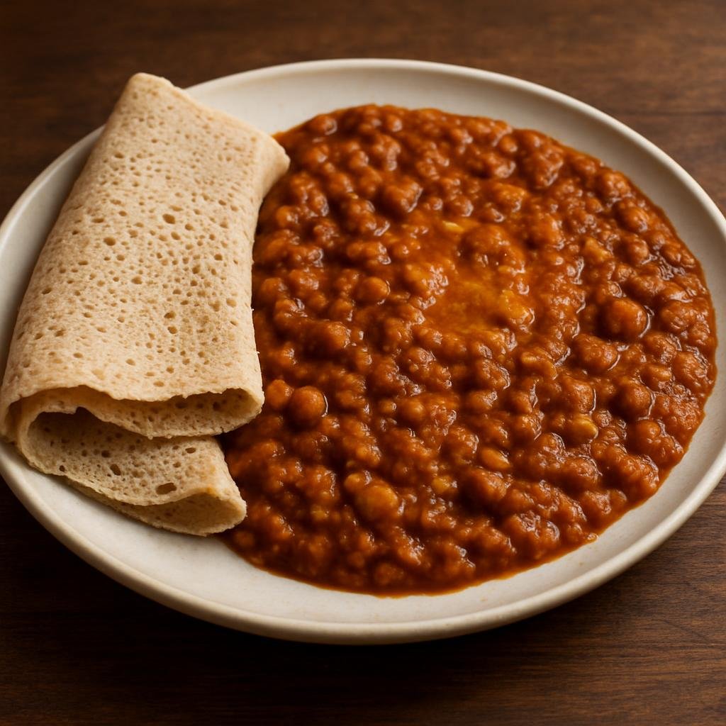 Entree: Ethiopia – Central Culinary Region – ሺሮ ወጥ ➤ Shiro Wat (Thick Ethiopian chickpea stew simmered with spices and seasoned butter) recipe