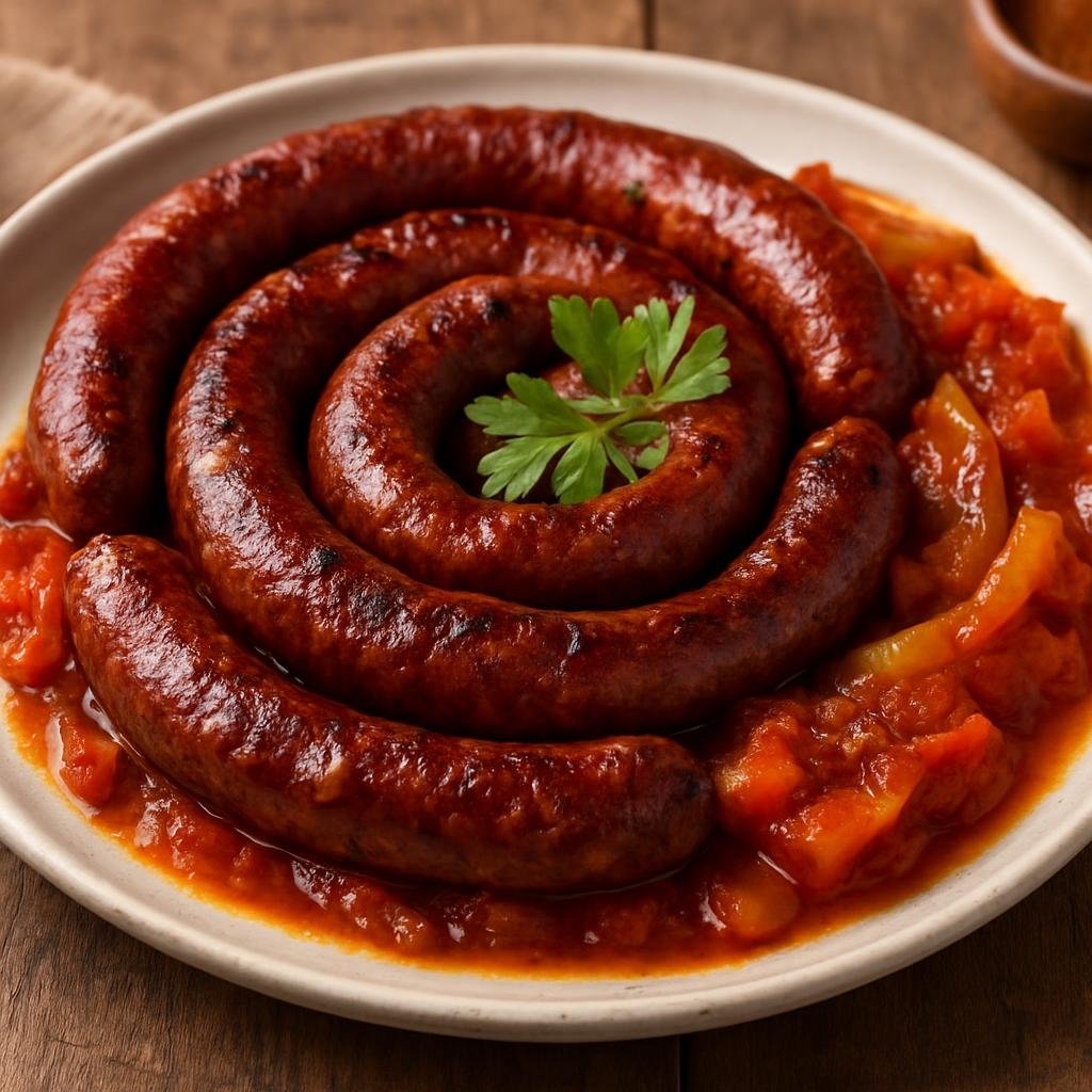 Entree: Algeria – Kabylie – مرقاز ➤ Merguez (spicy lamb and beef sausage) recipe