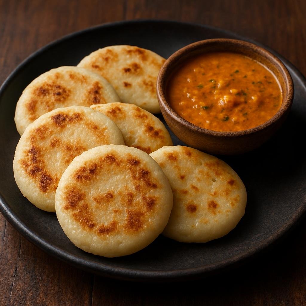 Entree: Nepal – Terai Lowlands – भक्का ➤ bhakkā (Savory pan-fried or steamed rice-flour cakes typical of the Terai lowlands, served with chutney or curry) recipe