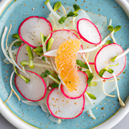 Salad: Mexico – Ensalada De Jícama Y Rábano (Citrus Jicama-Radish Crunch Salad) recipe