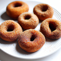 Dessert: United States – Baked Cinnamon Sugar Donuts (No Yeast) recipe